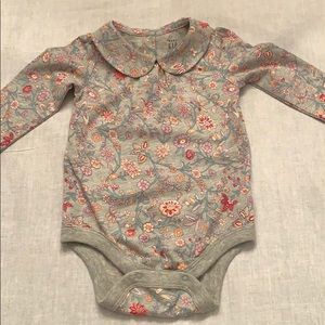 Baby Gap floral onesie